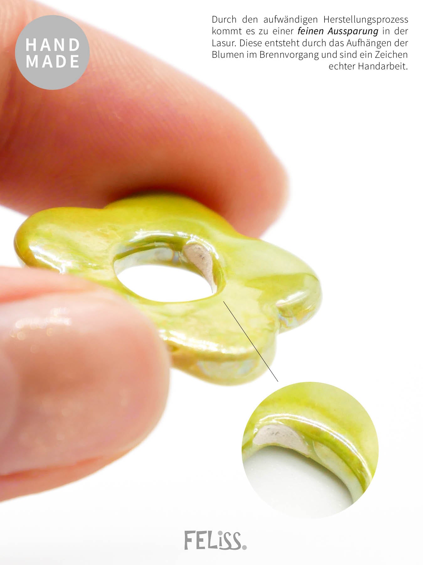 Kette Blossom Olive