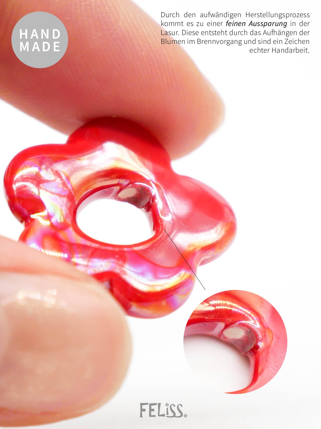 Kette Blossom Red