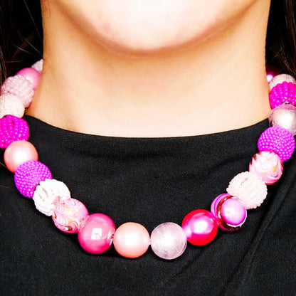 Perlenkette Passionfruit Pink