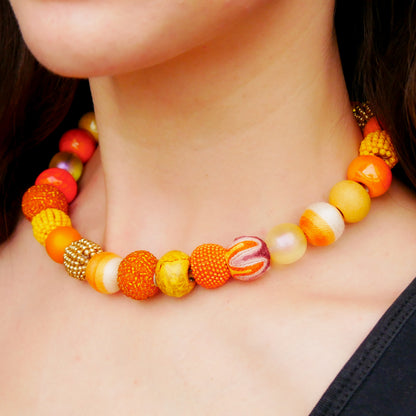 Perlenkette Mango Lushi