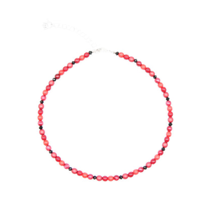 Perlenkette Red Rose