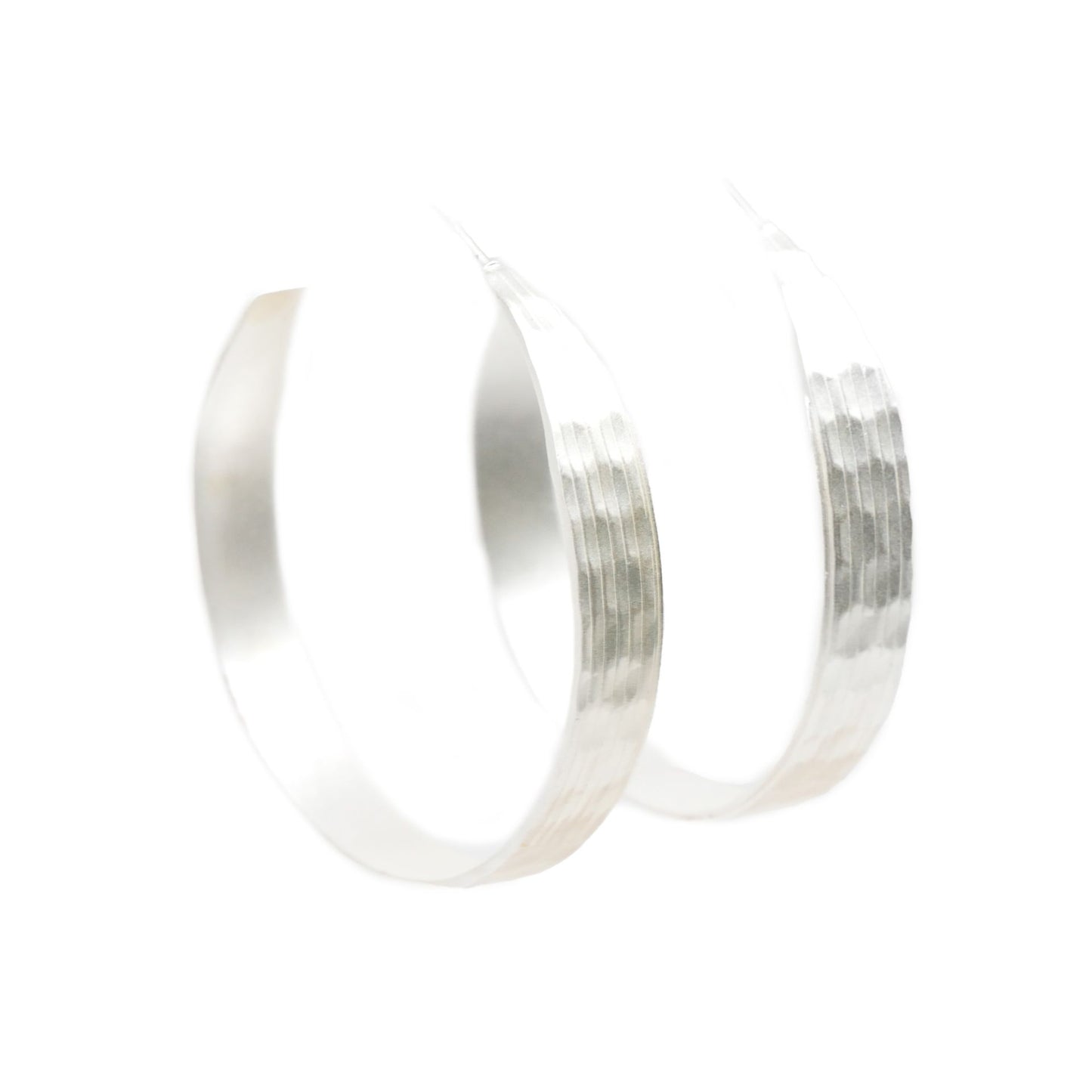 Ohrringe Silver Stripes