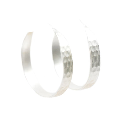 Ohrringe Silver Stripes