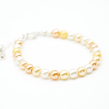 Armband Peachy Pearls