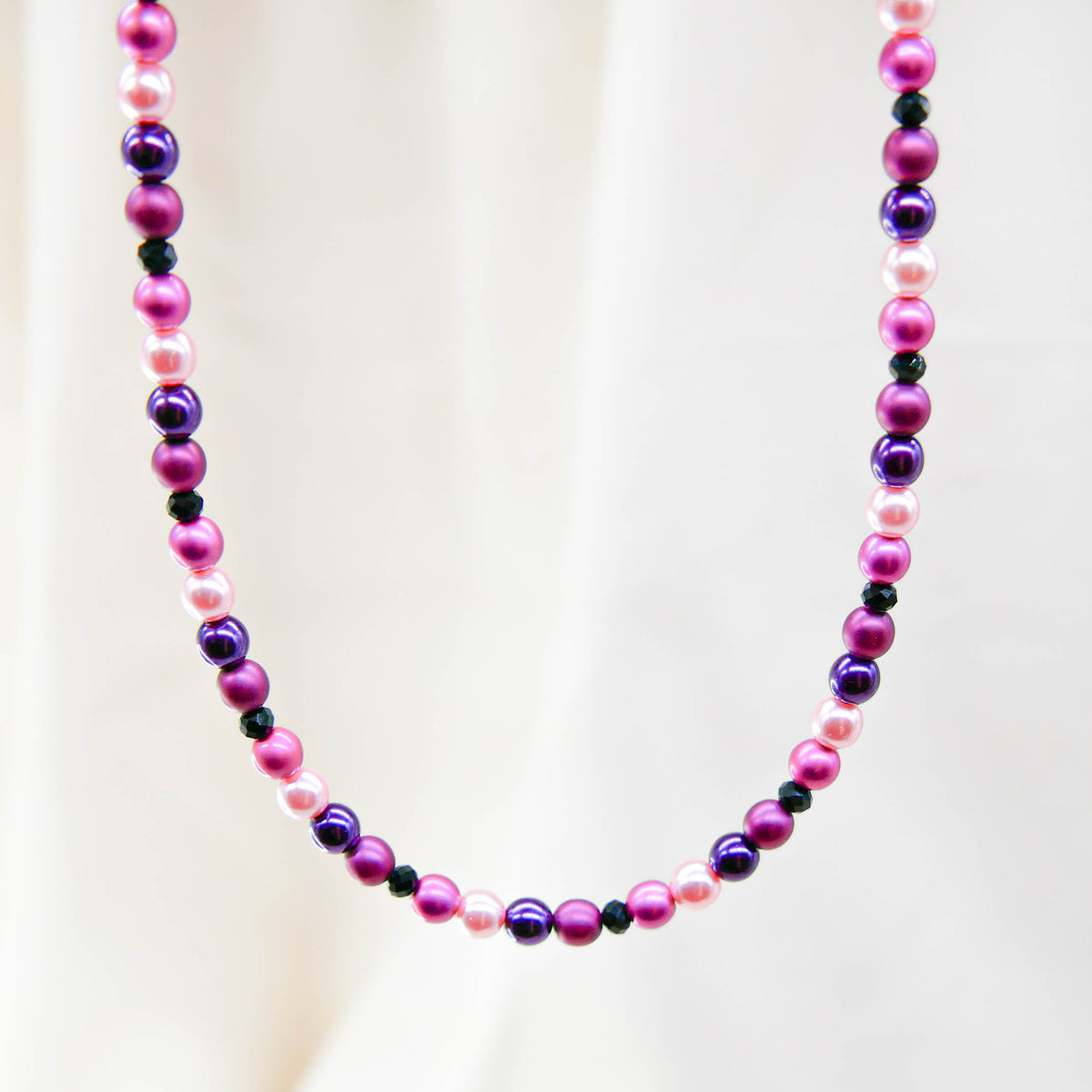 Perlenkette Pink Berry