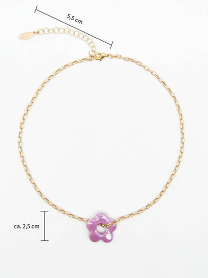Kette Blossom Purple