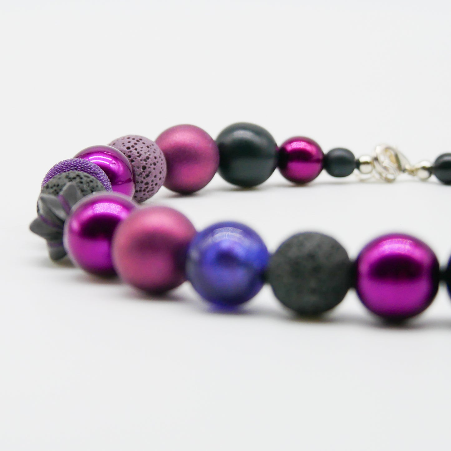 Perlenkette Midnight Queen