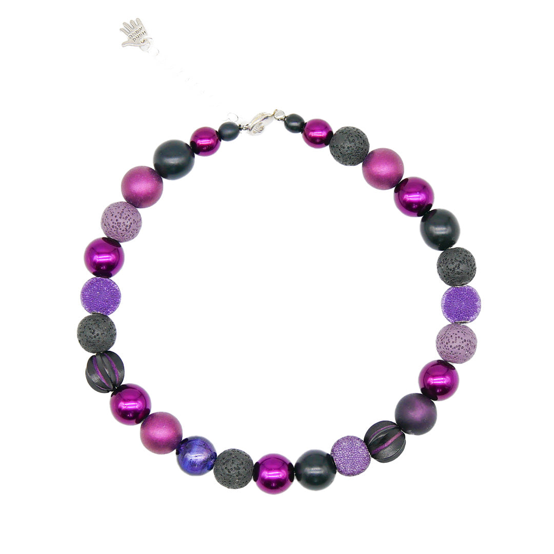 Perlenkette Midnight Queen