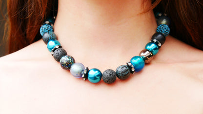 Perlenkette Magic Sky