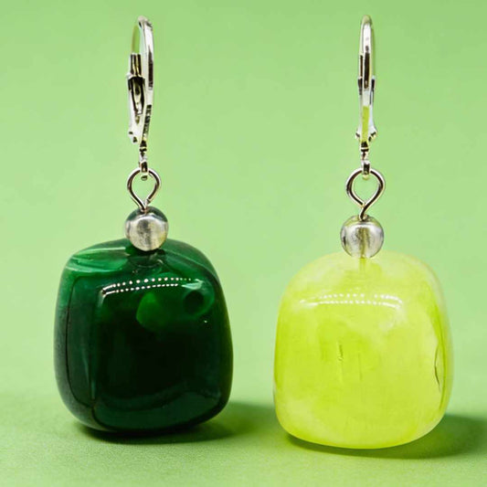 Ohrringe Lime Cubes