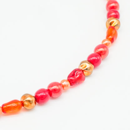 Perlenkette Red Charm