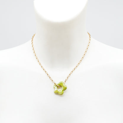 Kette Blossom Olive