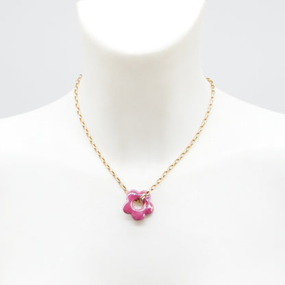 Kette Blossom Fuchsia