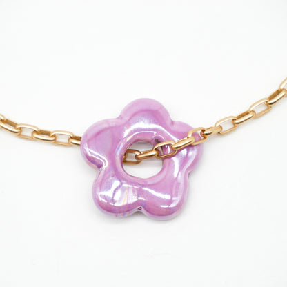 Kette Blossom Purple