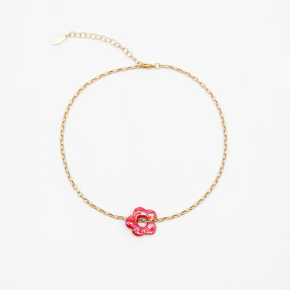 Kette Blossom Red