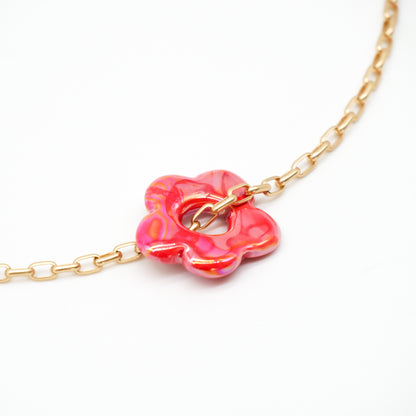 Kette Blossom Red