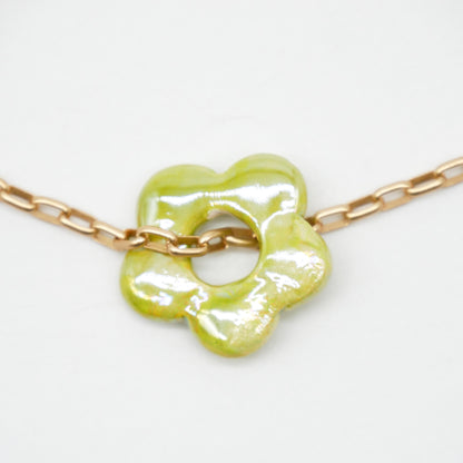 Kette Blossom Olive