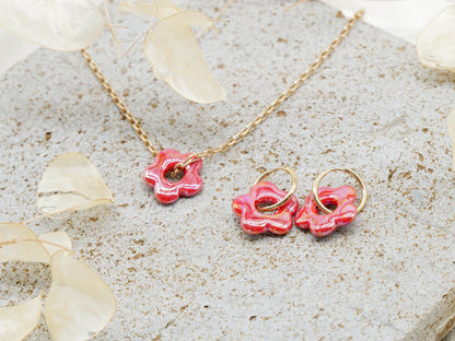 Kette Blossom Red