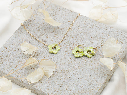 Kette Blossom Olive