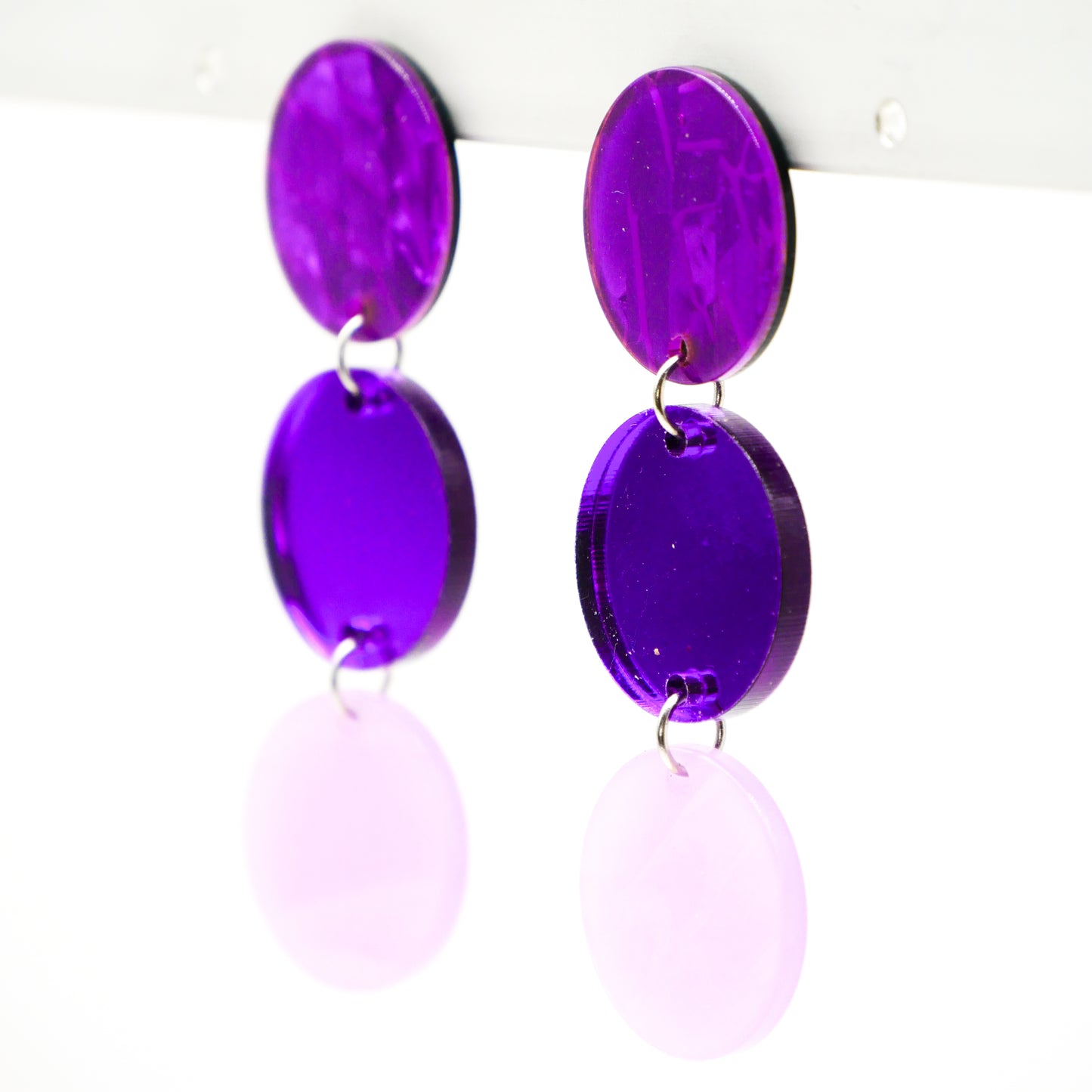 Ohrringe Purple Rhythm