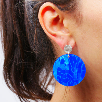 Ohrringe Blue Orbit