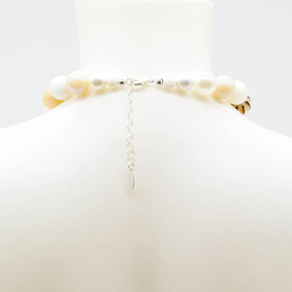 Perlenkette Off-White Dream