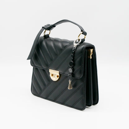 Bag Charm Obsidian