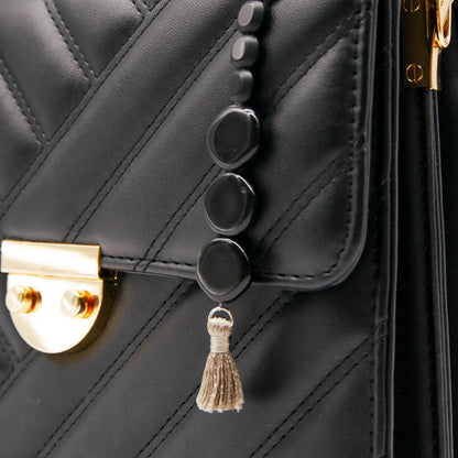 Bag Charm Obsidian