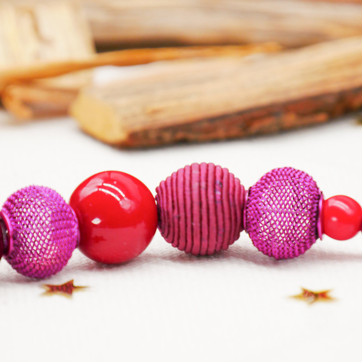 Perlenkette Cranberry Crush
