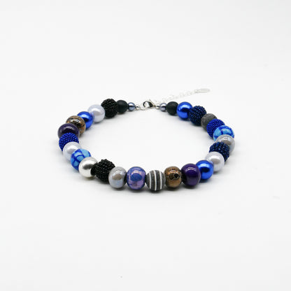 Perlenkette Blue Cliff