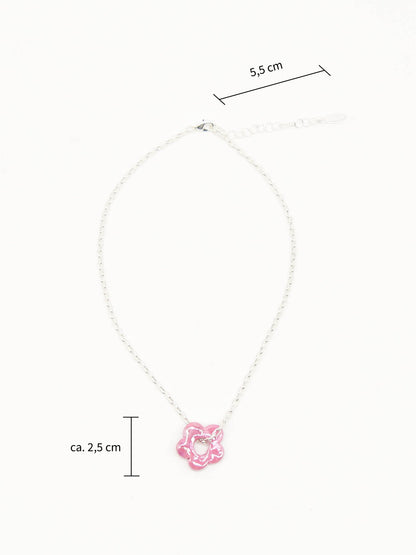 Kette Blossom Fuchsia