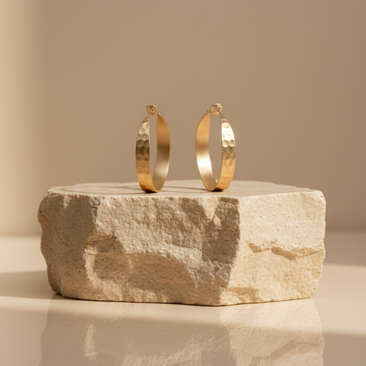 Ohrringe Golden Stripes