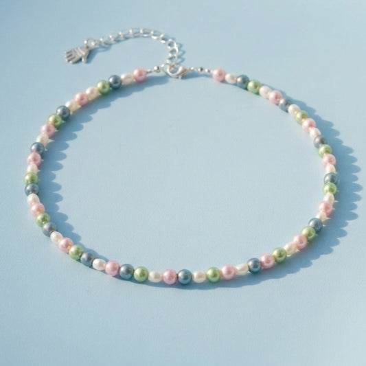 Perlenkette Rainbow Pearls