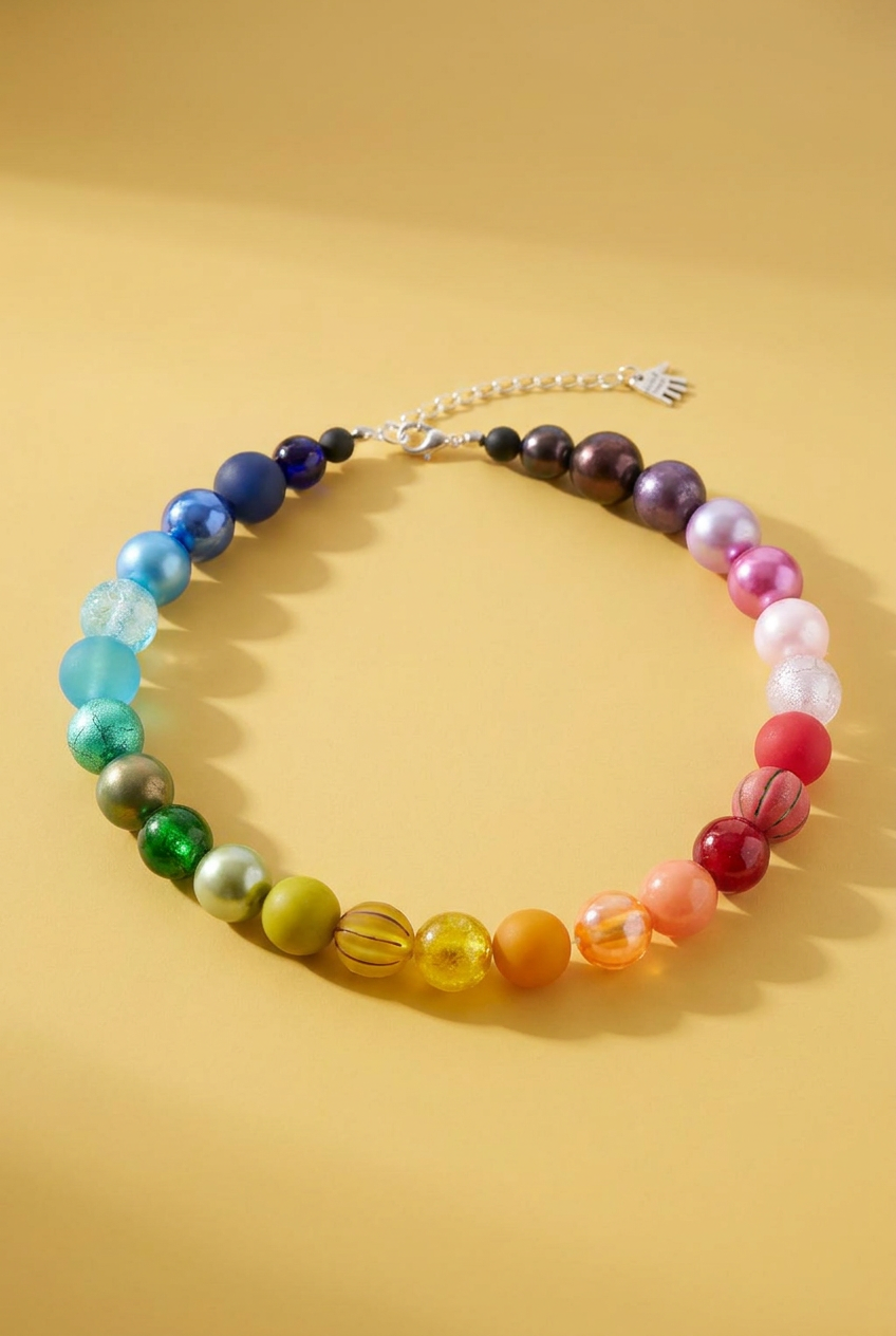 Perlenkette Rainbow