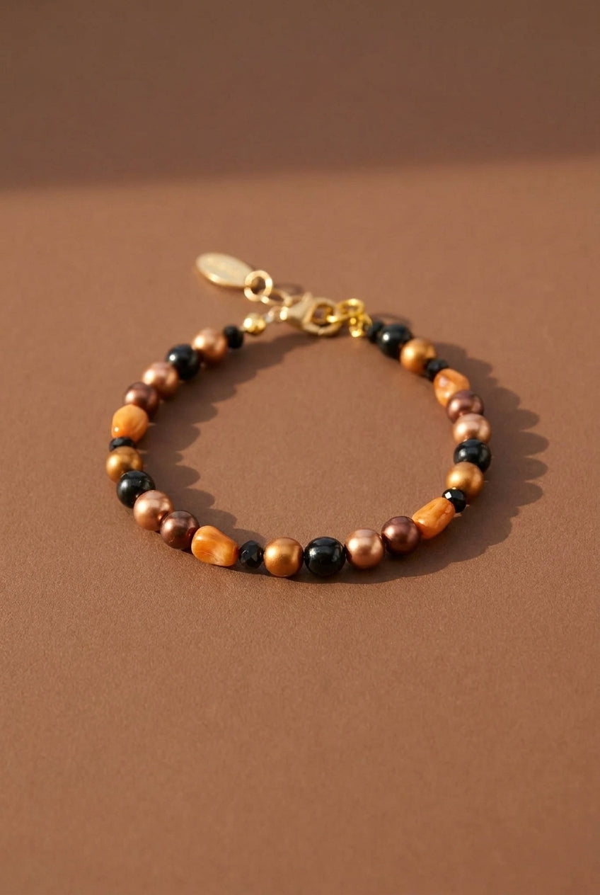 Armband Caramel Chocolate