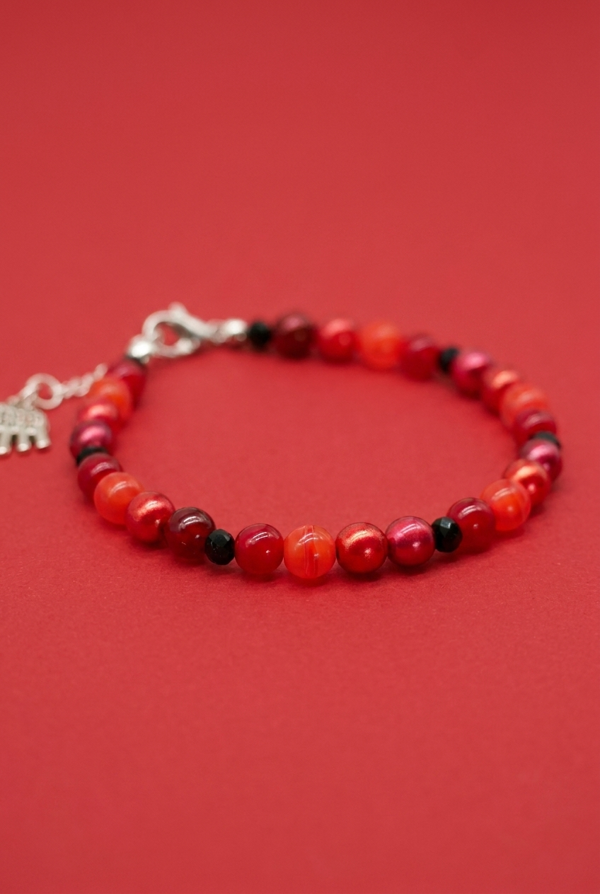 Armband Red Rose