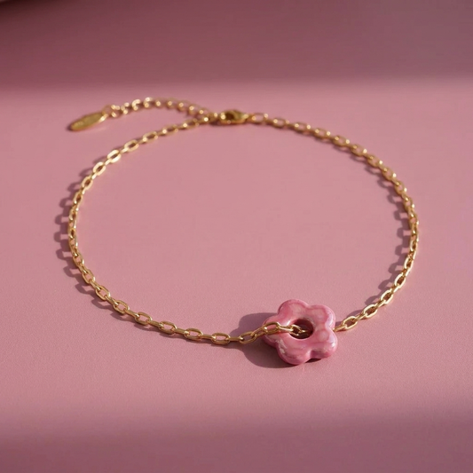 Kette Blossom Fuchsia