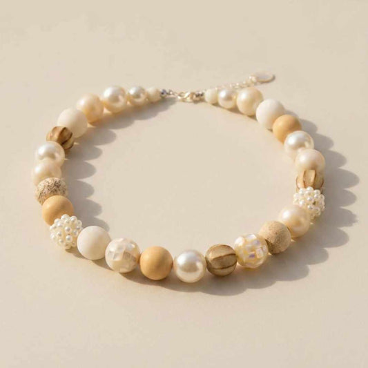 Perlenkette Off-White Dream
