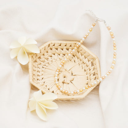 Perlenkette Peachy Pearls