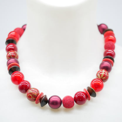 Perlenkette Cherry Kiss