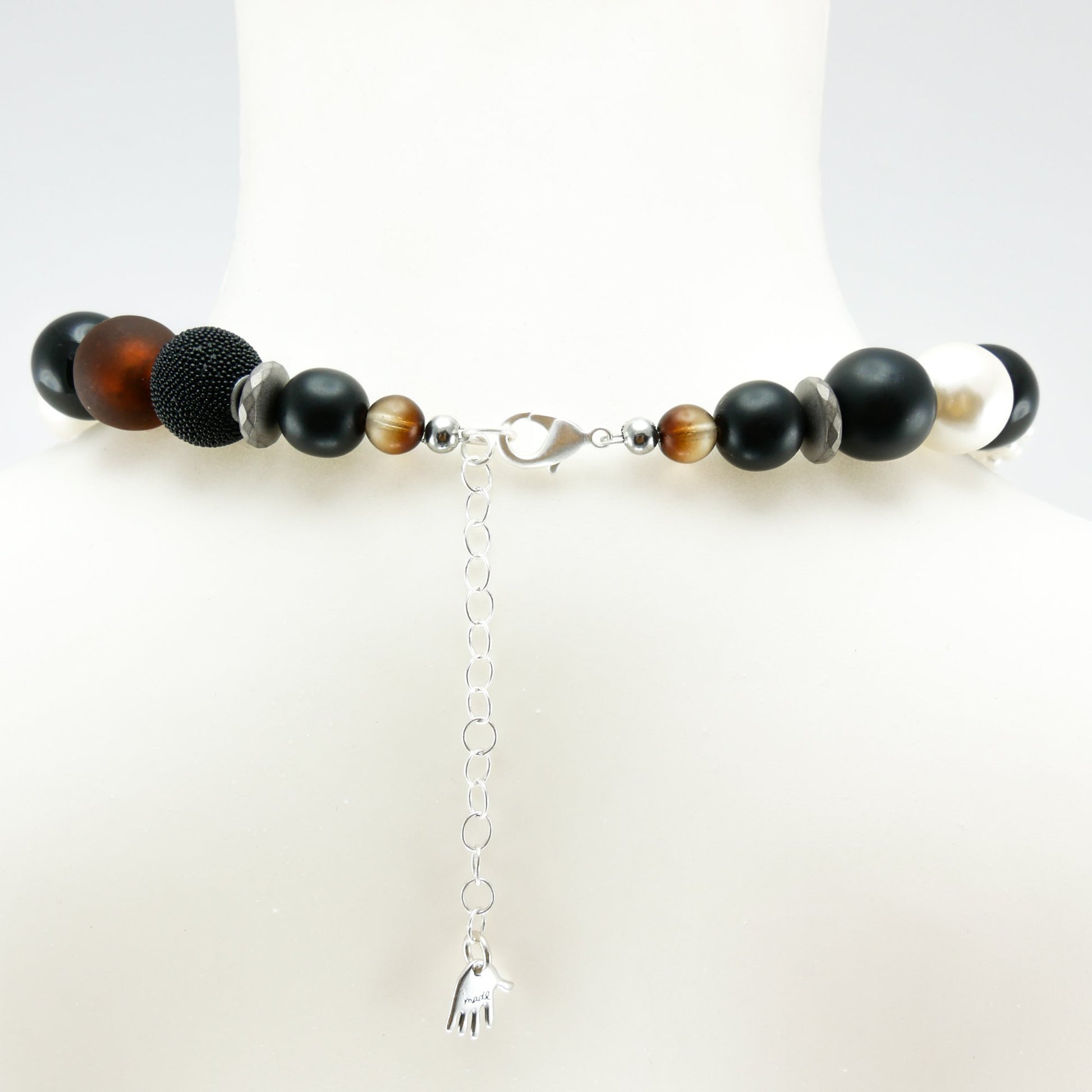 Perlenkette Black Desire
