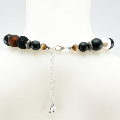 Perlenkette Black Desire