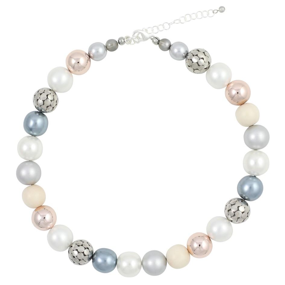 Perlenkette Icy Rose